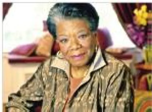 Succes story  Maya Angelou